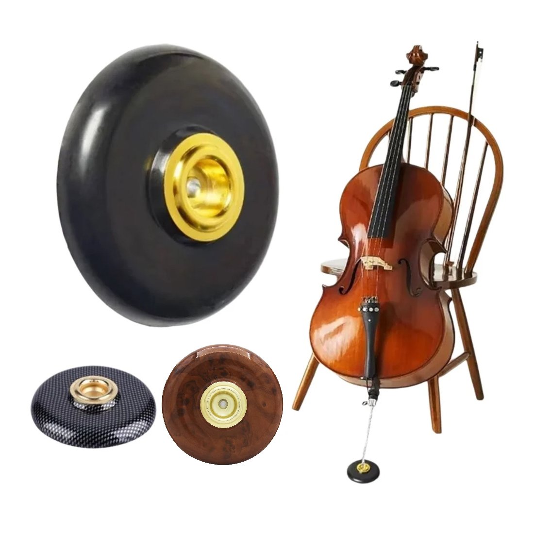 Musical Instrument Symbols - Cello Slip Matte Boden Schutz Zubehör
