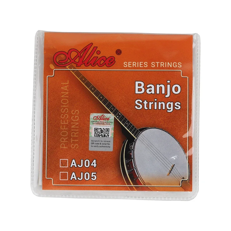 Musical Instrument Banjo - Alice AJ04 AJ05 4-Saiten/5-Saiten Banjo-Saiten, plattierter