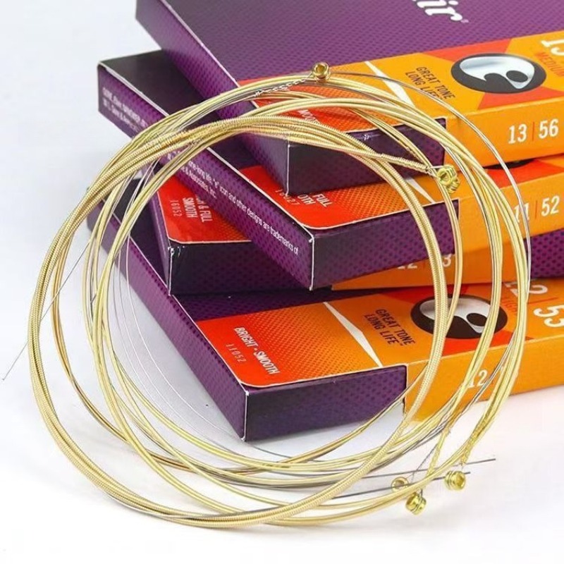 Musical Instrument Strings - Beschichtete Akustikgitarrensaiten aus Phosphorbronze und Messing,