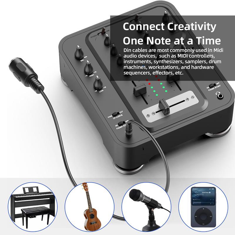 Musical Instrument Videos - *Bestseller MIDI Din 5 auf 3,5mm