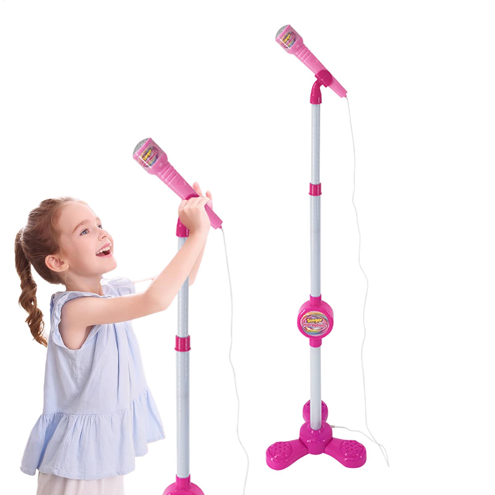 Song With Musical Instrument - Kinder Mikrofon mit Ständer Karaoke Song