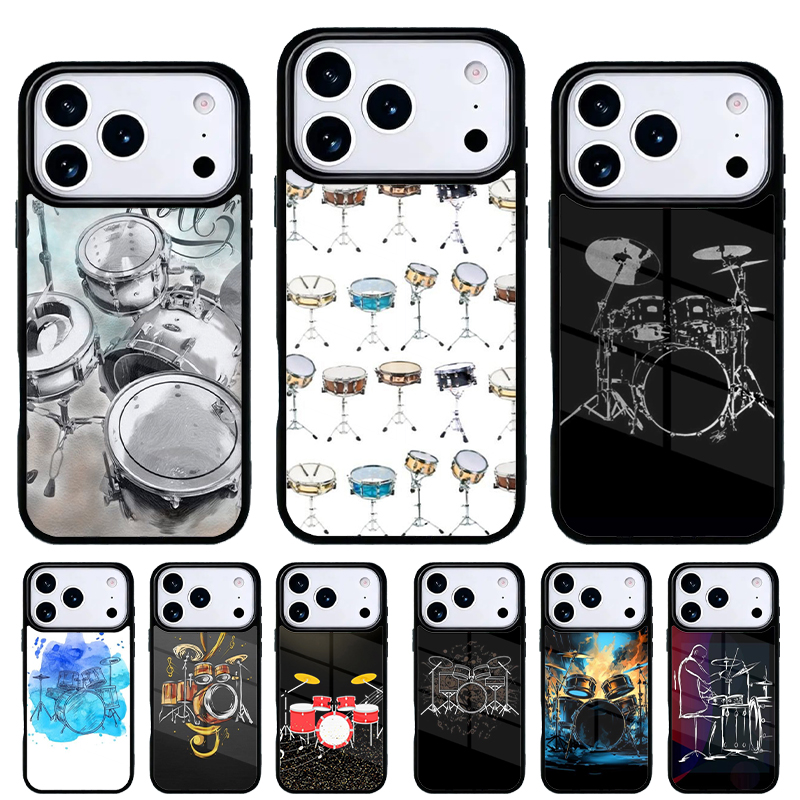 Musical Instrument Quotes - Musikinstrument-Trommel-Handyhülle für iPhone 17 Air 16e