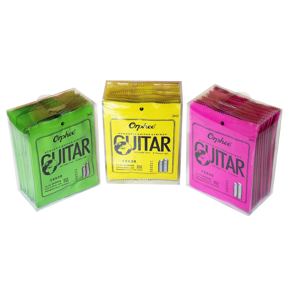 Musical Instrument Strings - Orphee 10 Sets TX620/TX630/TX640 Saitensatz für