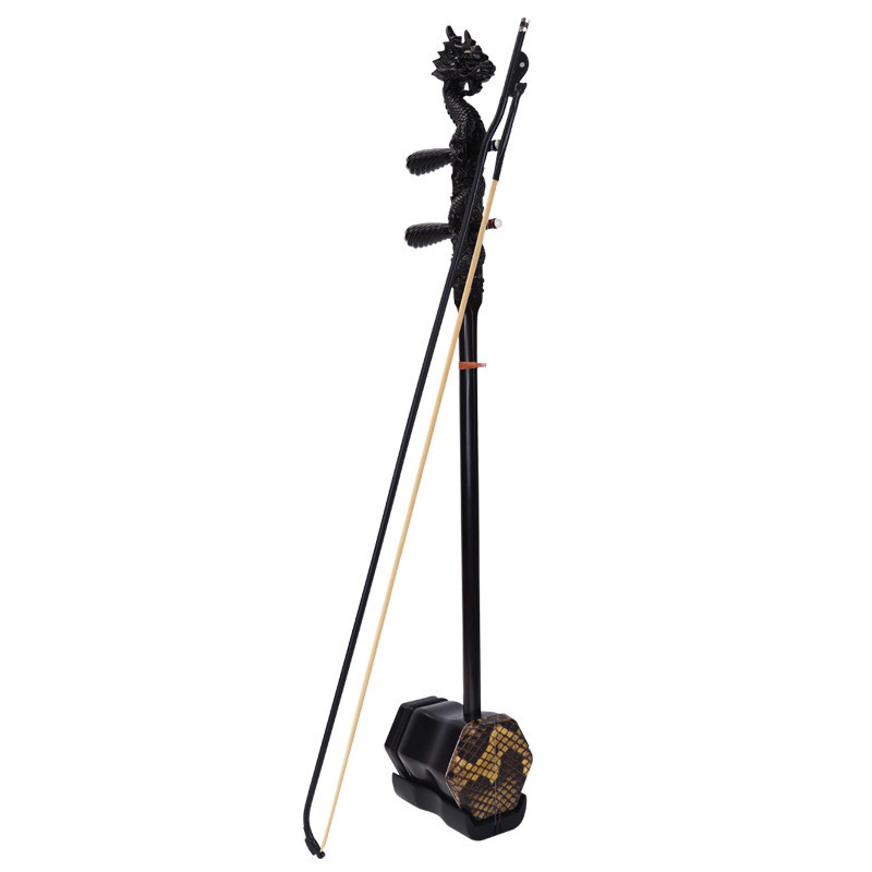Musical Instrument Manufacturers - Herstellerpreis Chinesisches Doppelsaitiges Ebenholz-Erhu Handgefertigtes Musikinstrument