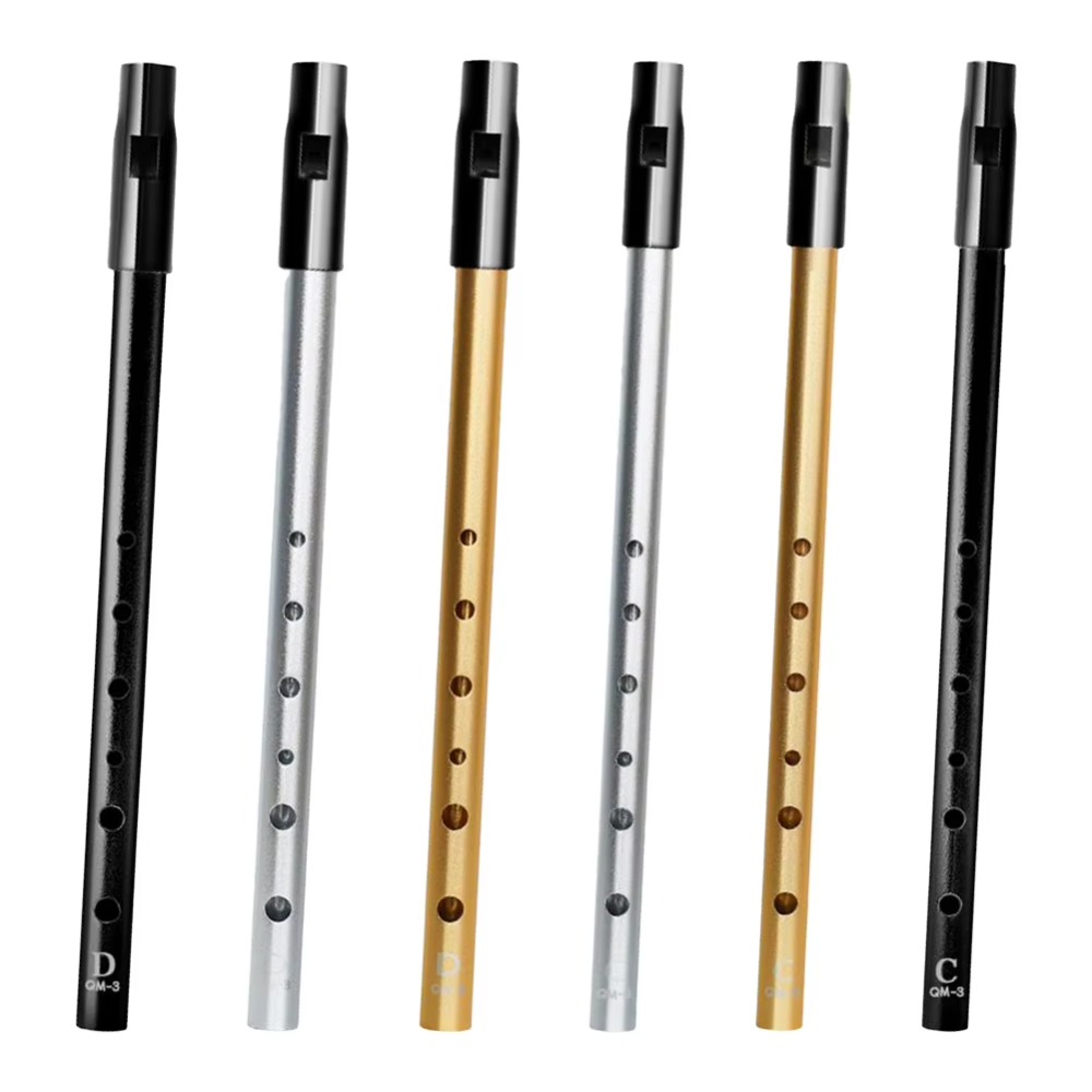 Musical Instrument Irish - C/D-Stimmung Irische Tinflöte mit 6 Löchern,