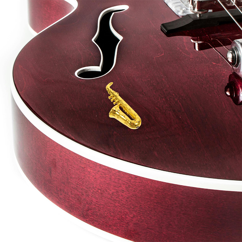 Musical Instrument Xmas Ornaments - 48-teiliges Mini-Musikinstrumente-Set in Gold und Silber,