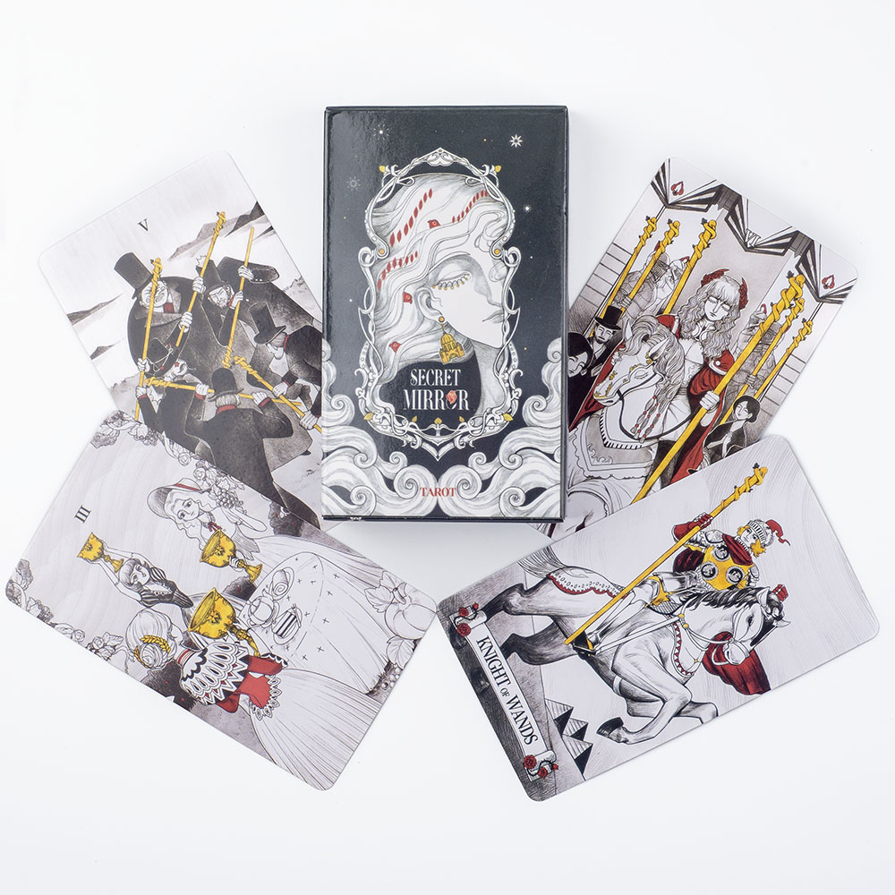 Musical Instrument Symbols - Secret Mirror Tarotkarten 10,3*6cm Feminine Kunst-Tarotkarten