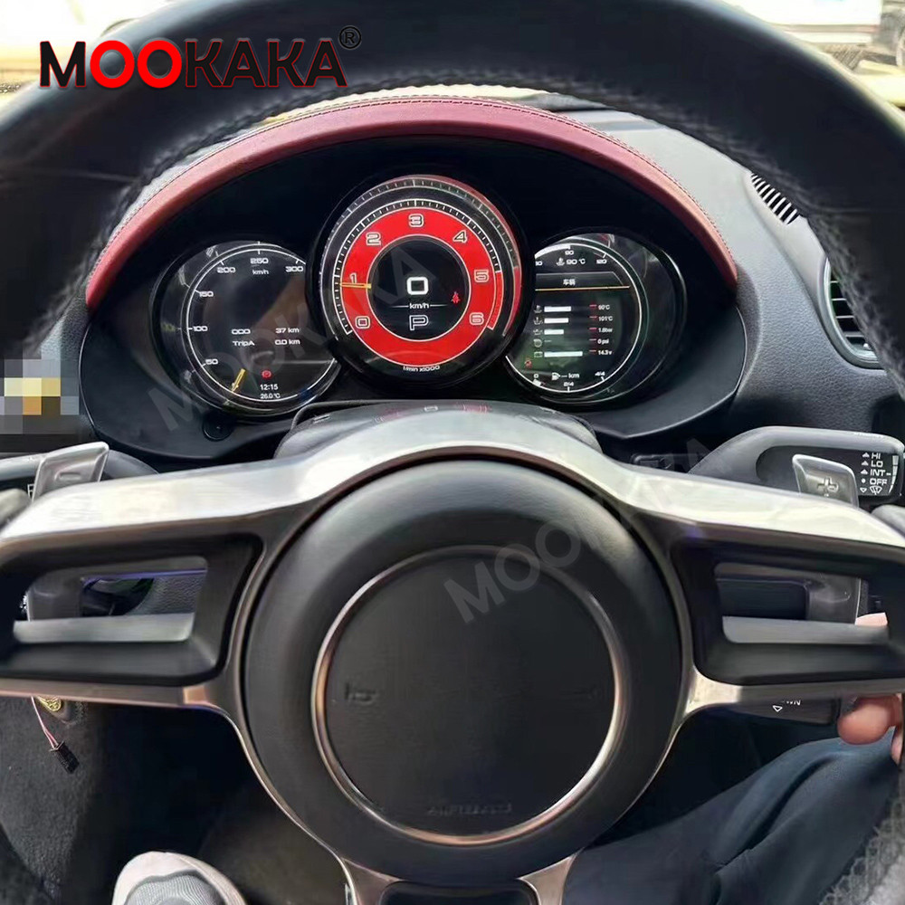 Musical Instrument Irish - Digitales Armaturenbrett für Porsche Macan Boxster