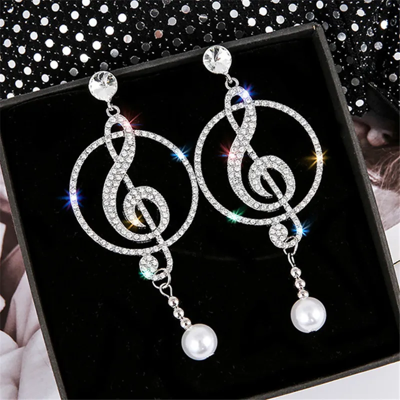 Musical Instrument Symbols - FYUAN Musik Symbol Strass Kristall Tropfen