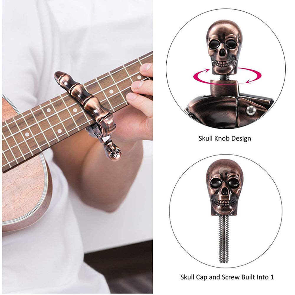 Gitarren-Capo Totenkopf-Capo f – Musical Instrument Banjo Bewertung und Preis