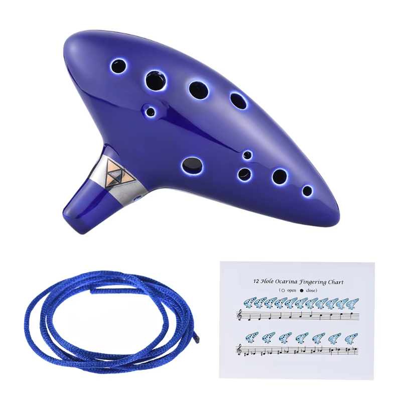 12-Loch-Ocarina aus Keramik, A – Song With Musical Instrument Bewertung und Preis