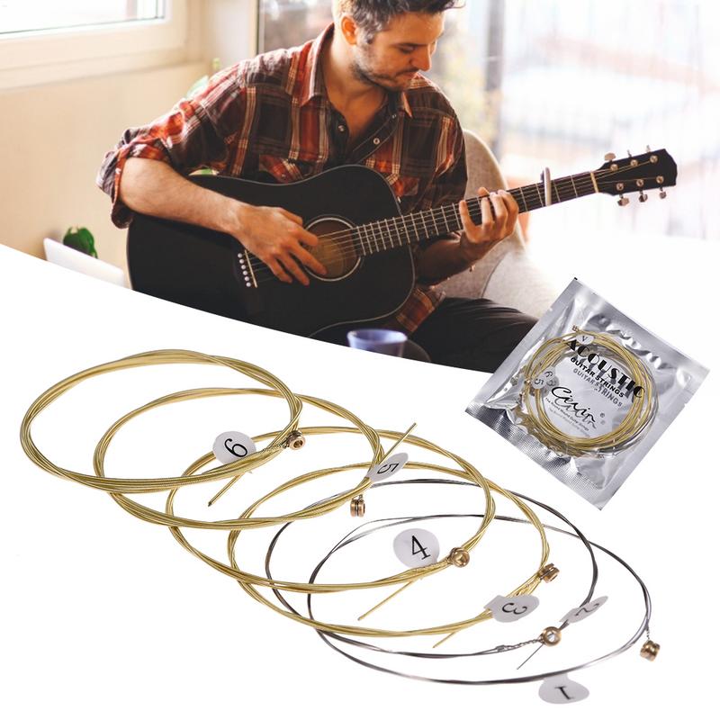 6Pcs Hochwertige Akustische Gi – Musical Instrument Strings Bewertung und Preis