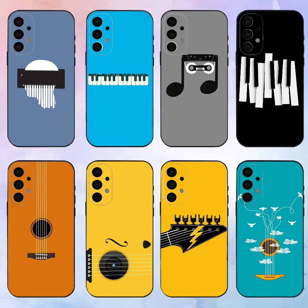 Minimalistische flache Handyhü – Musical Instrument Quotes Bewertung und Preis