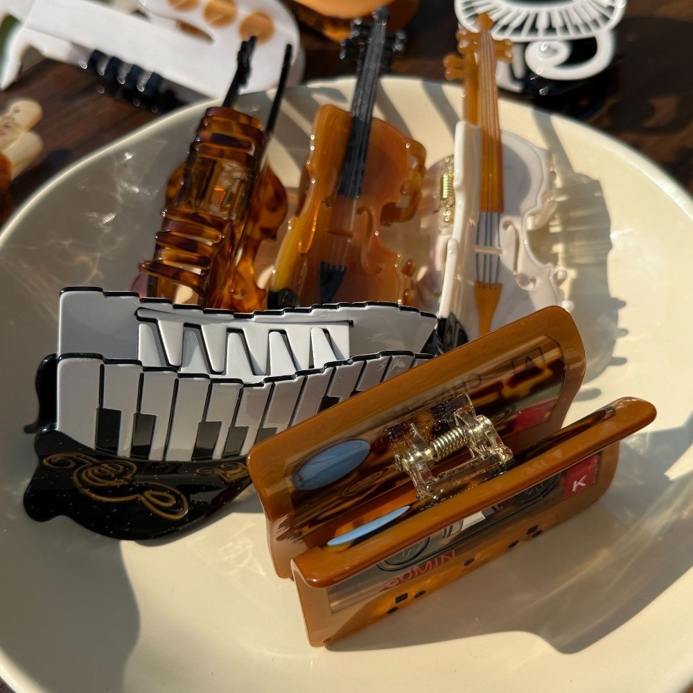 Neue Haarklammer aus Acetat, K – Musical Instrument Videos Bewertung und Preis