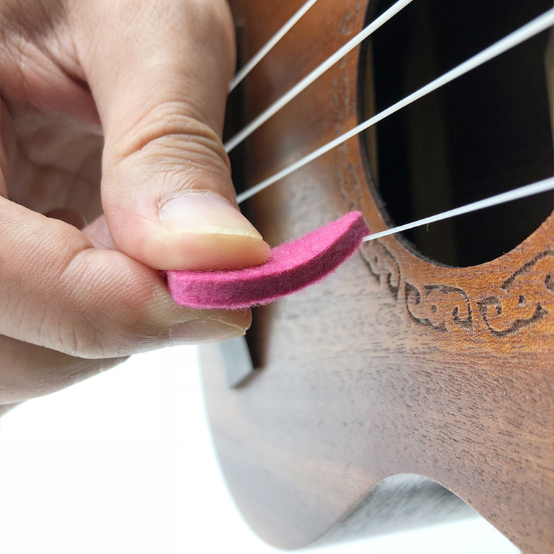 6/12/18 Stück Filz-Gitarrenple – Musical Instrument Banjo Bewertung und Preis