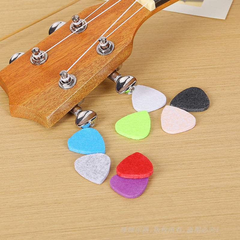 6/12/18 Stück Filz-Gitarrenple – Musical Instrument Banjo Bewertung und Preis