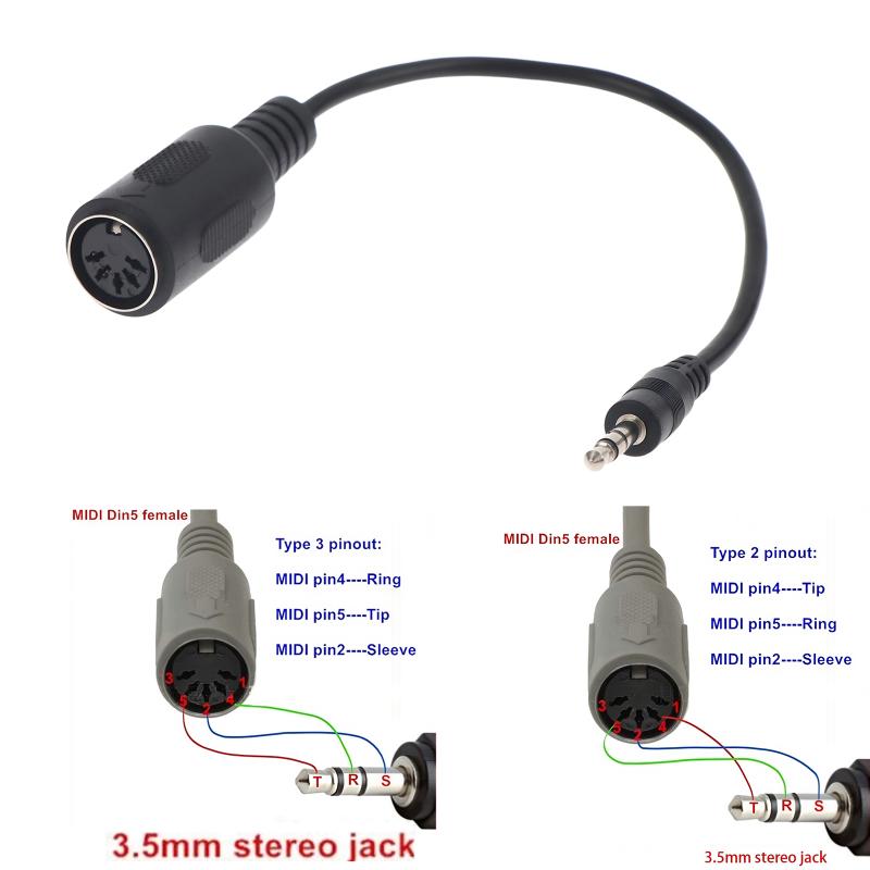 *Bestseller MIDI Din 5 auf 3,5 – Musical Instrument Videos Bewertung und Preis