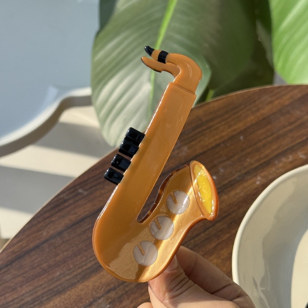Neue Haarklammer aus Acetat, M – Musical Instrument Videos Bewertung und Preis