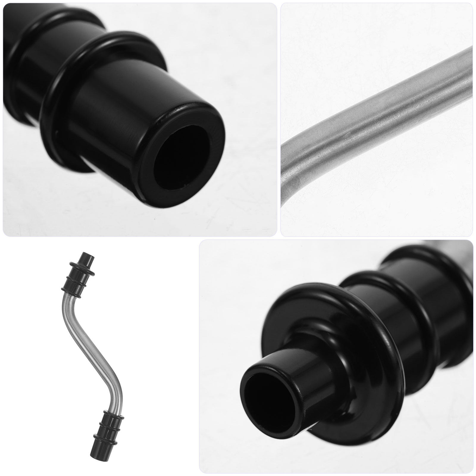 Metall-Mundstück Blasrohr für  – Musical Instrument Blow Bewertung und Preis
