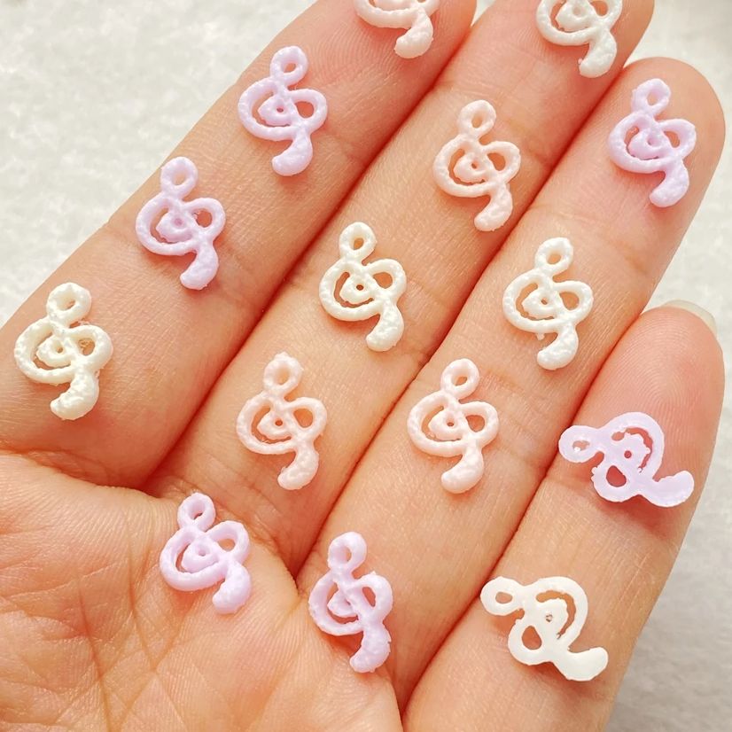 50 Stück Mix Harz Mini Rosa Mu – Musical Instrument Symbols Bewertung und Preis