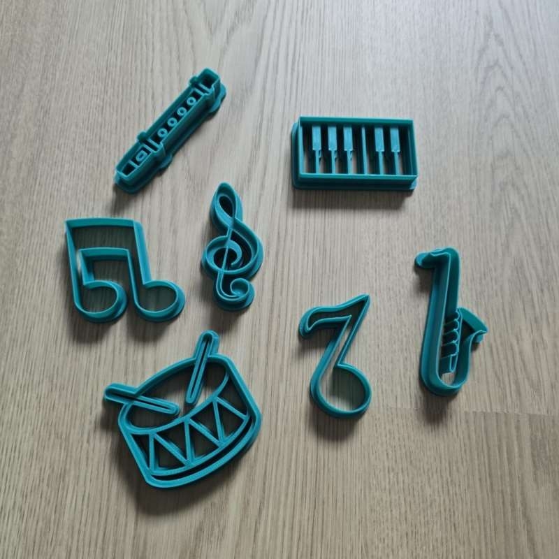 Musiknoten- und Instrumenten-A – Musical Instrument Symbols Bewertung und Preis