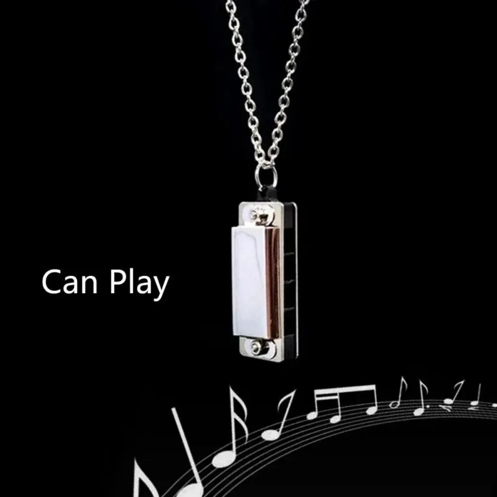 Mini-Mundharmonika-Halskette f – Musical Instrument Blow Bewertung und Preis