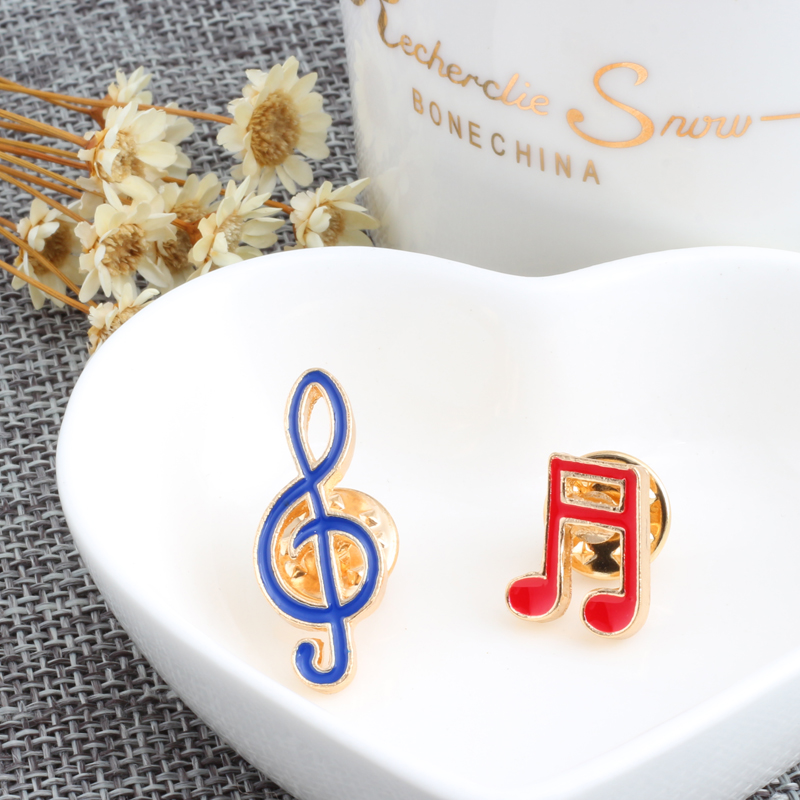 Musikschlüssel-Symbol, Emaille – Musical Instrument Symbols Bewertung und Preis