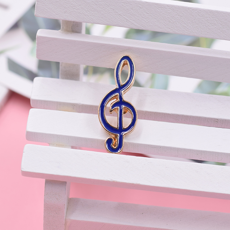 Musikschlüssel-Symbol, Emaille – Musical Instrument Symbols Bewertung und Preis