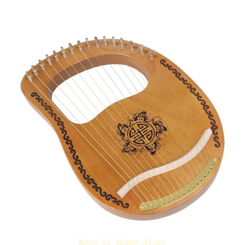 U1JC 16 String Mahagoni Lyre H – Musical Instrument Symbols Bewertung und Preis