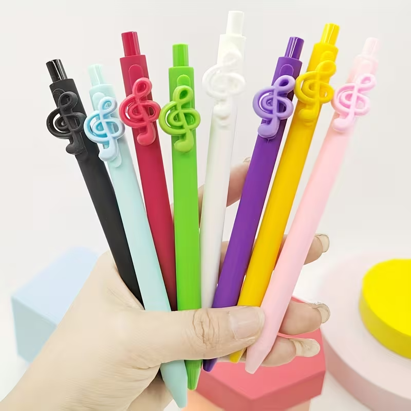 6/12 Stück Kugelschreiber mit  – Musical Instrument Symbols Bewertung und Preis