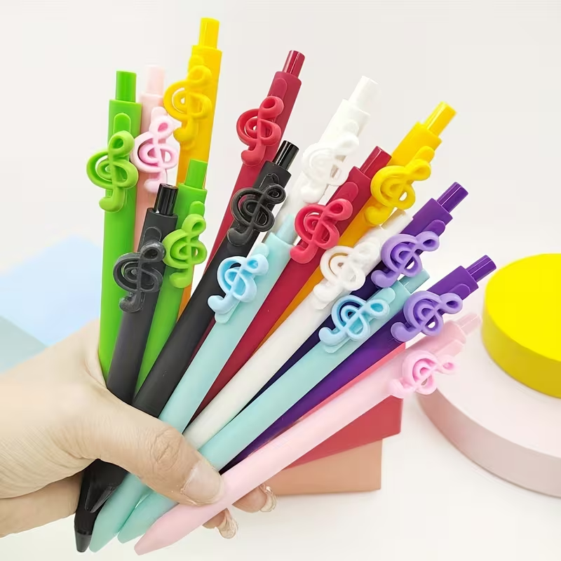 6/12 Stück Kugelschreiber mit  – Musical Instrument Symbols Bewertung und Preis