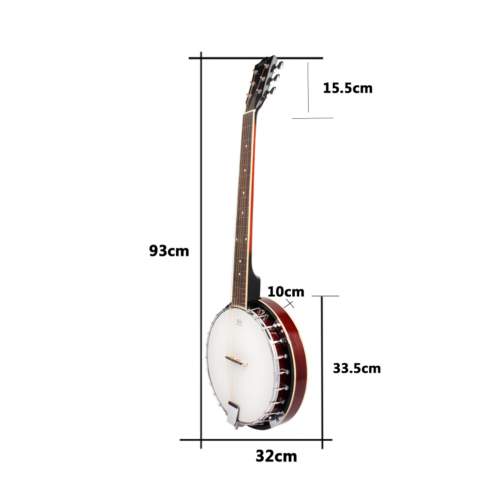 6-saitiges Banjo aus Naturholz – Musical Instrument Banjo Bewertung und Preis