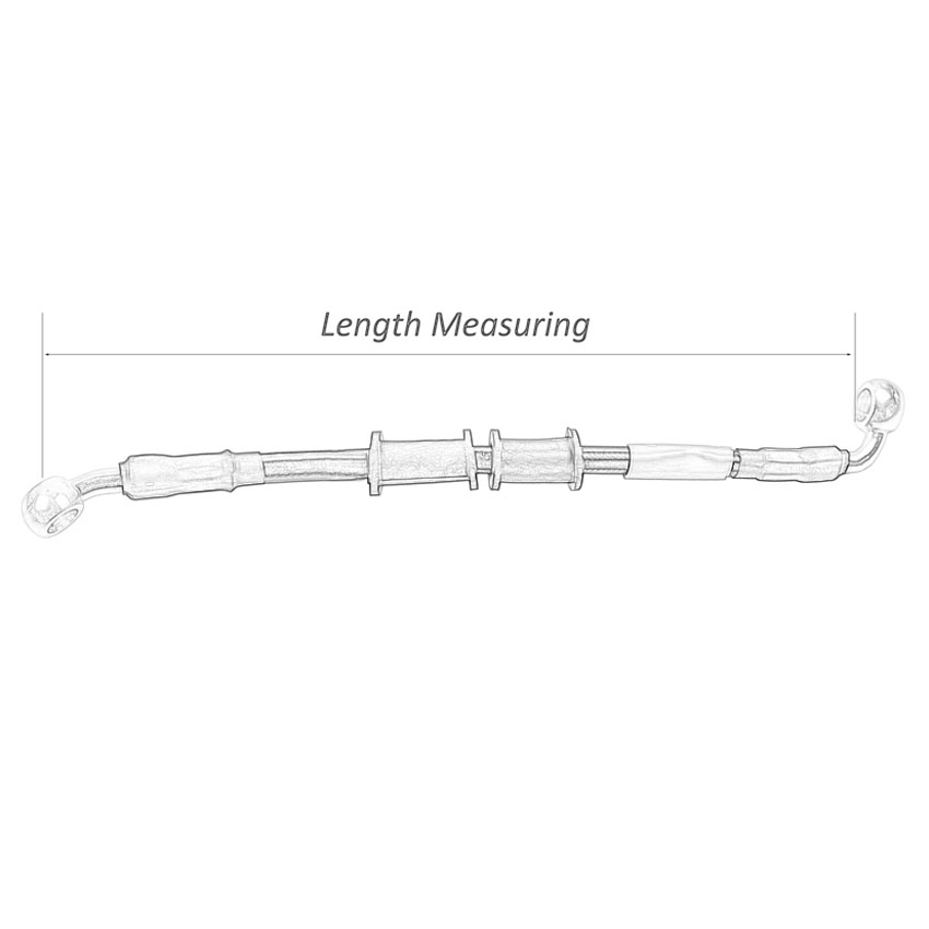400 mm-2400 mm Bremsschlauch h – Musical Instrument Banjo Bewertung und Preis