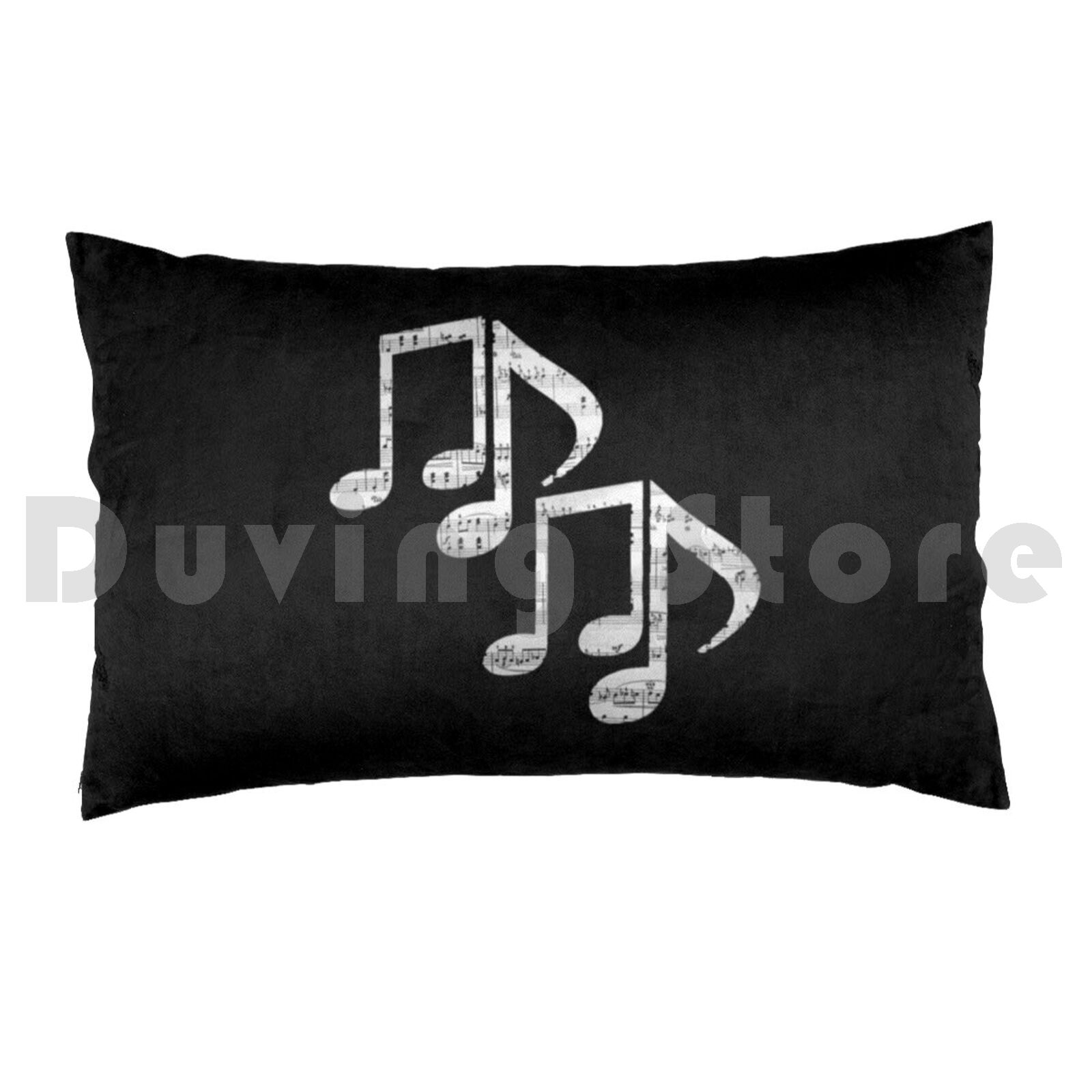 Kissenbezug mit Musiknoten, be – Song With Musical Instrument Bewertung und Preis