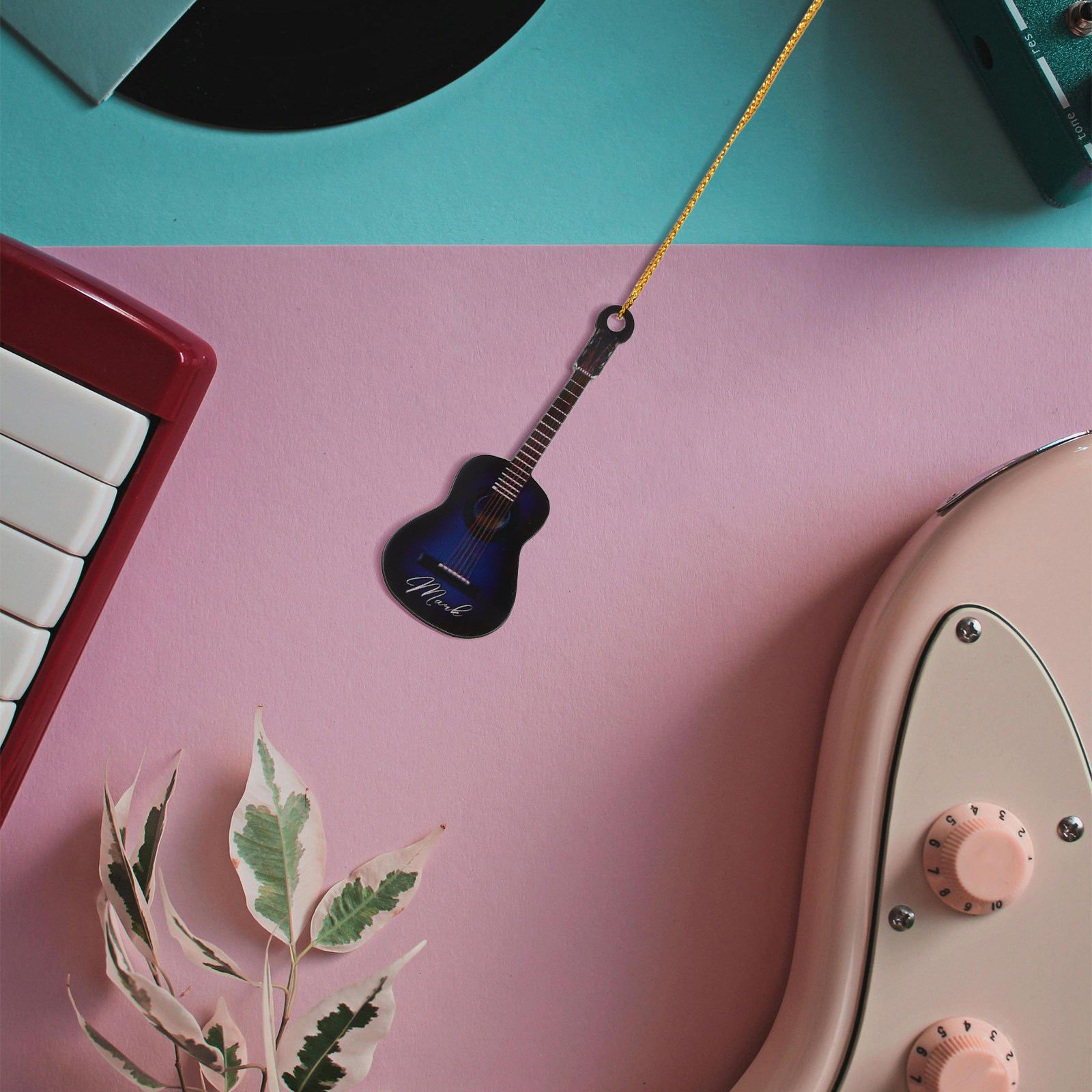 10 Stück Weihnachts-Mini-Gitar – Musical Instrument Xmas Ornaments Bewertung und Preis