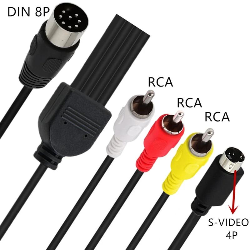 Din 8-poliges auf S-Video 4P-S – Musical Instrument Videos Bewertung und Preis
