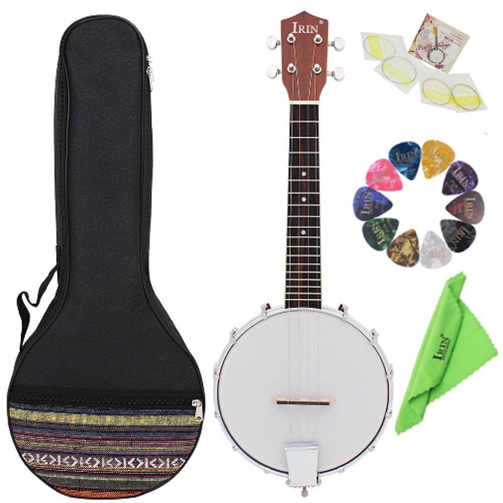 IRIN 4-saitiges Banjo-Saitenin – Musical Instrument Banjo Bewertung und Preis