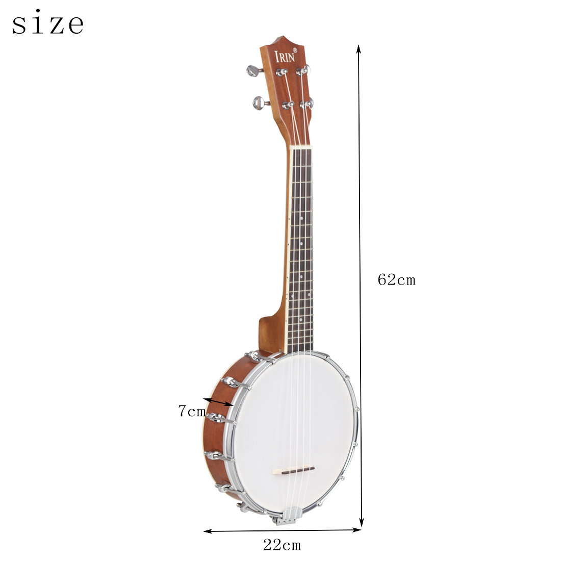 IRIN 4-saitiges Banjo-Saitenin – Musical Instrument Banjo Bewertung und Preis